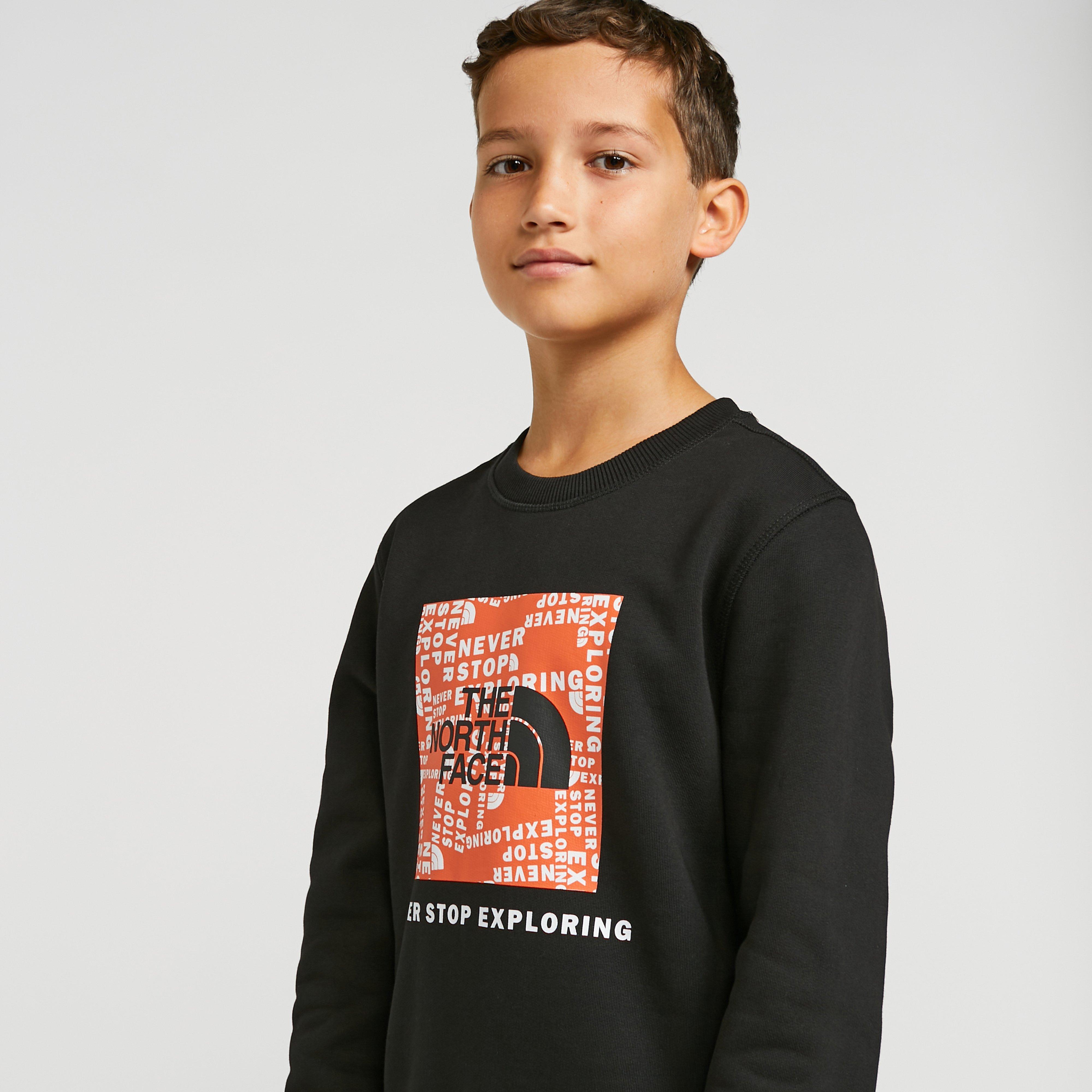 Box Logo Crew Sweatshirt Junior
