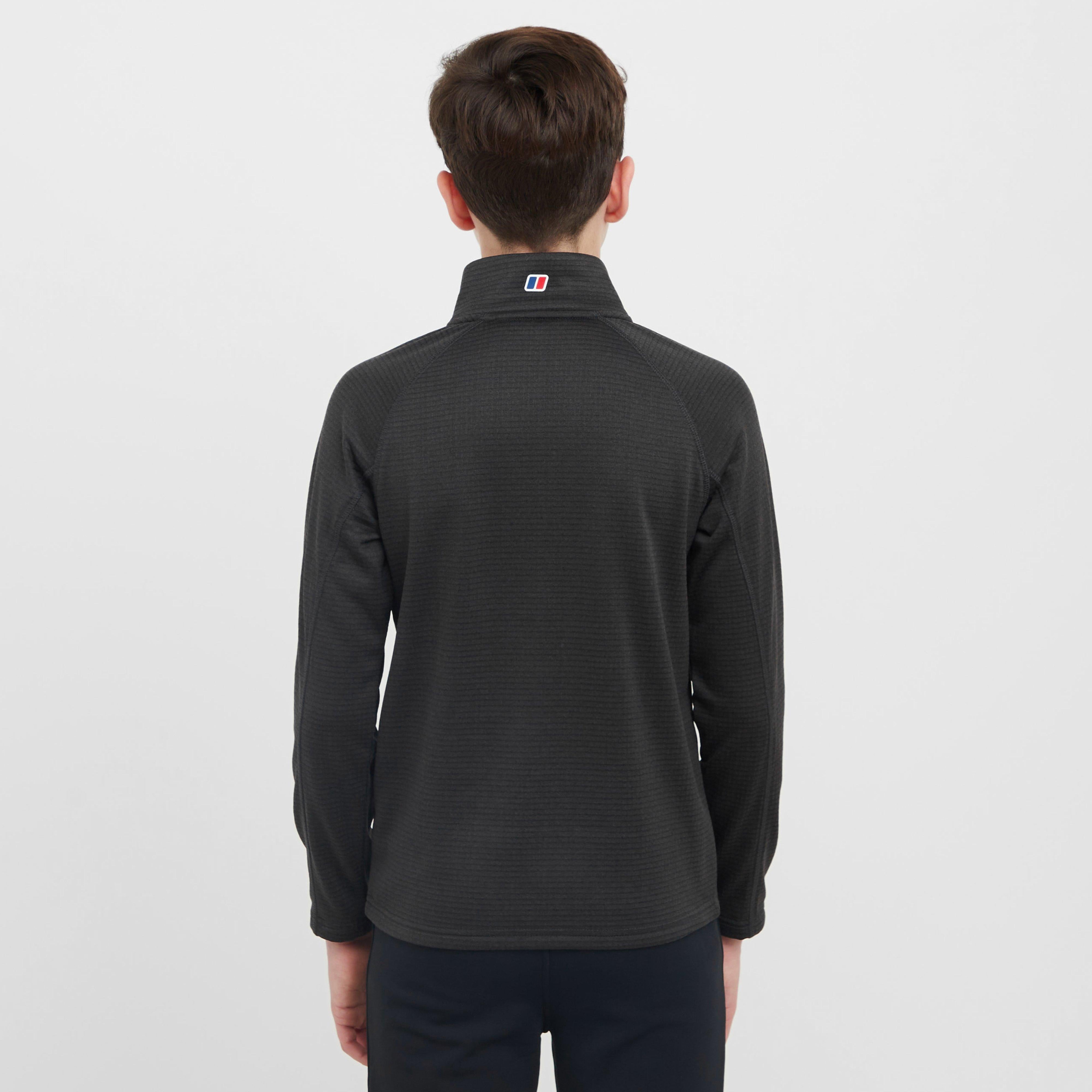 Kids’ Half-Zip Grid Fleece