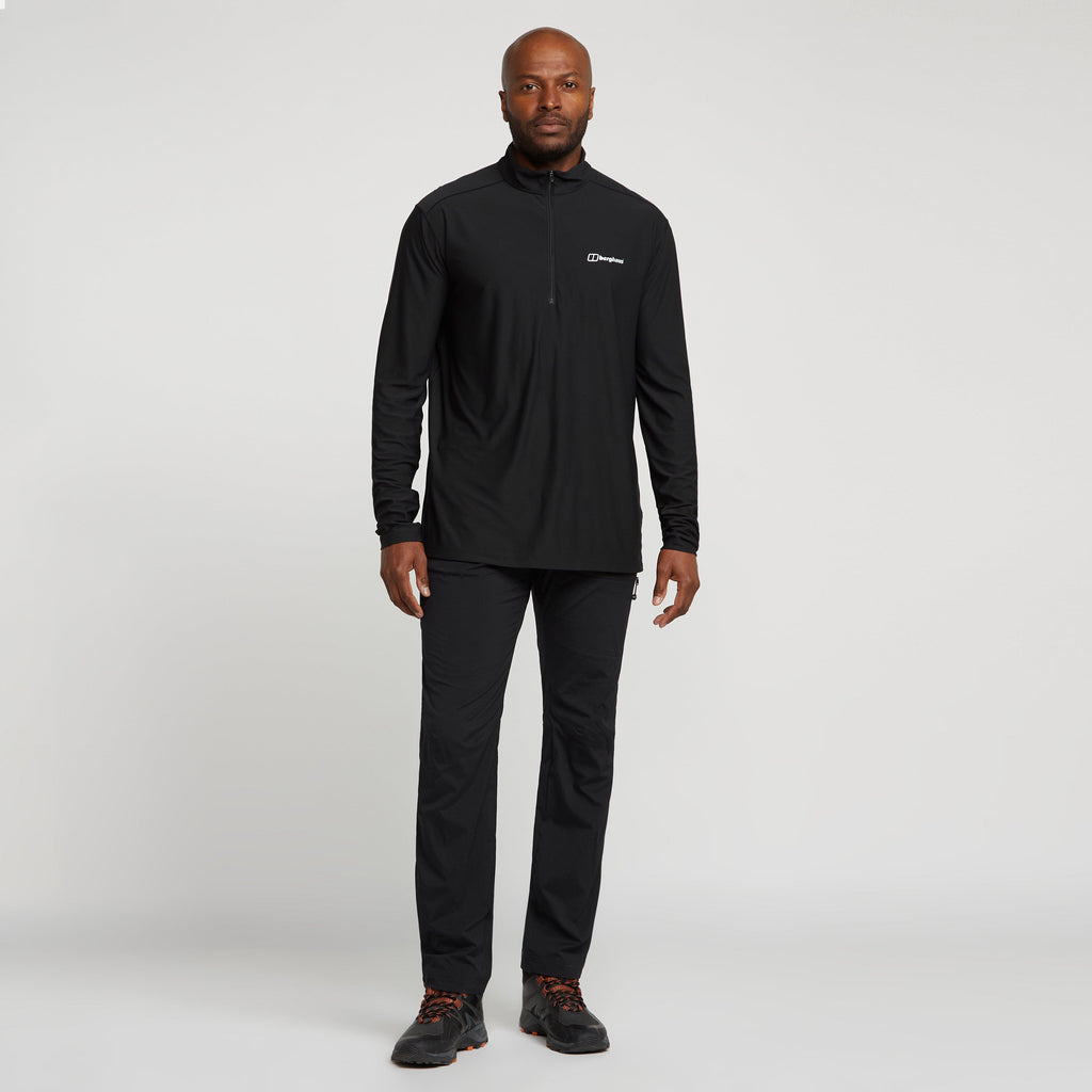Men's 24/7 Long Sleeve Zip Base Layer