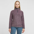 Women's Lynda Grid Half Zip Grid Fleece