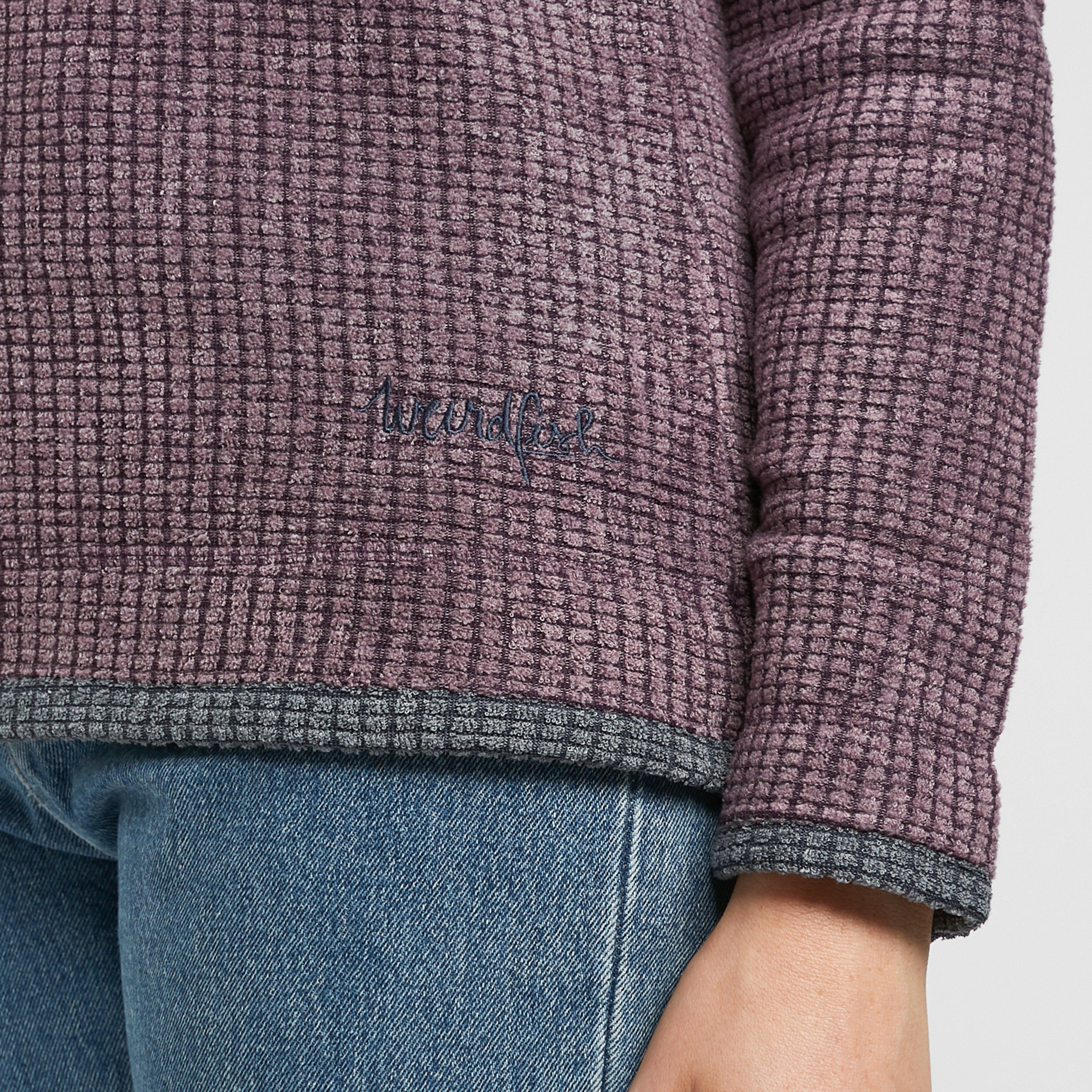 Women's Lynda Grid Half Zip Grid Fleece