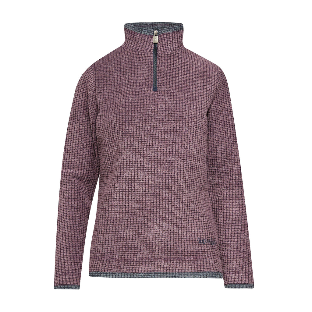 Women's Lynda Grid Half Zip Grid Fleece
