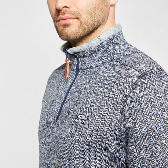 Men’s Dalby Herringbone Half Zip Fleece