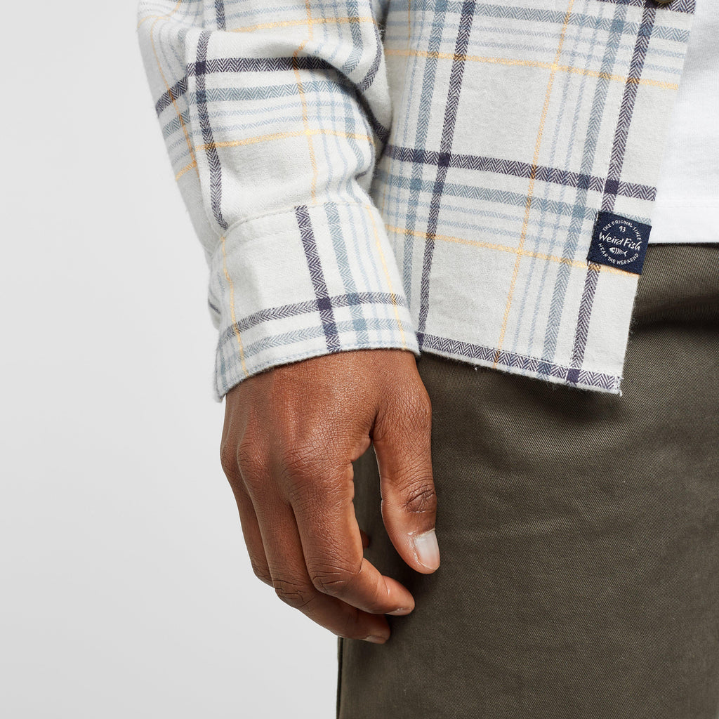 Men’s Beasley Organic Long Sleeve Check Shirt