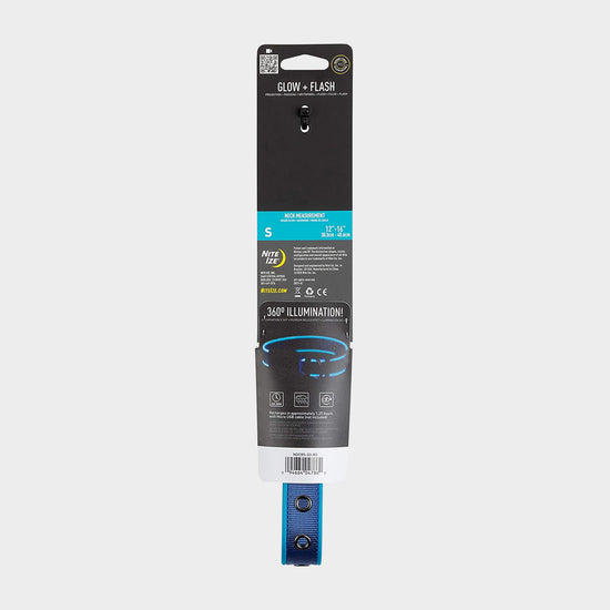 Nitedog LED Rechargeable Collar Blu