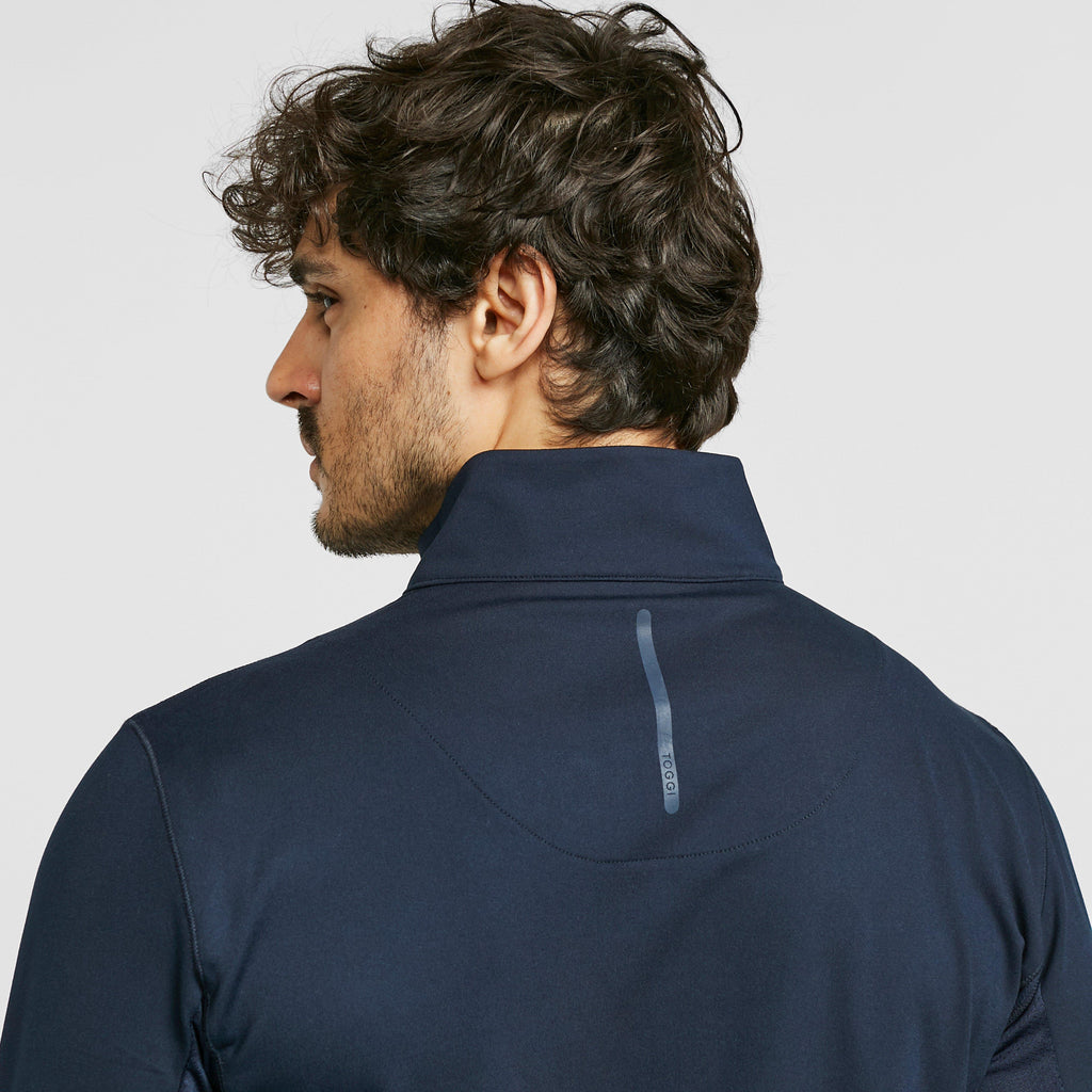 Men's Sport Reflector Zip Technical Baselayer