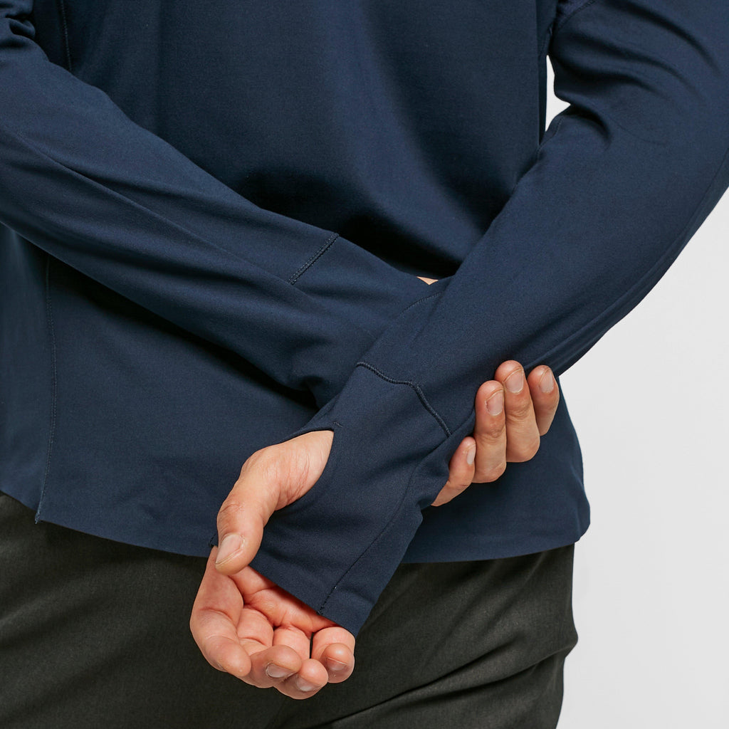 Men's Sport Reflector Zip Technical Baselayer