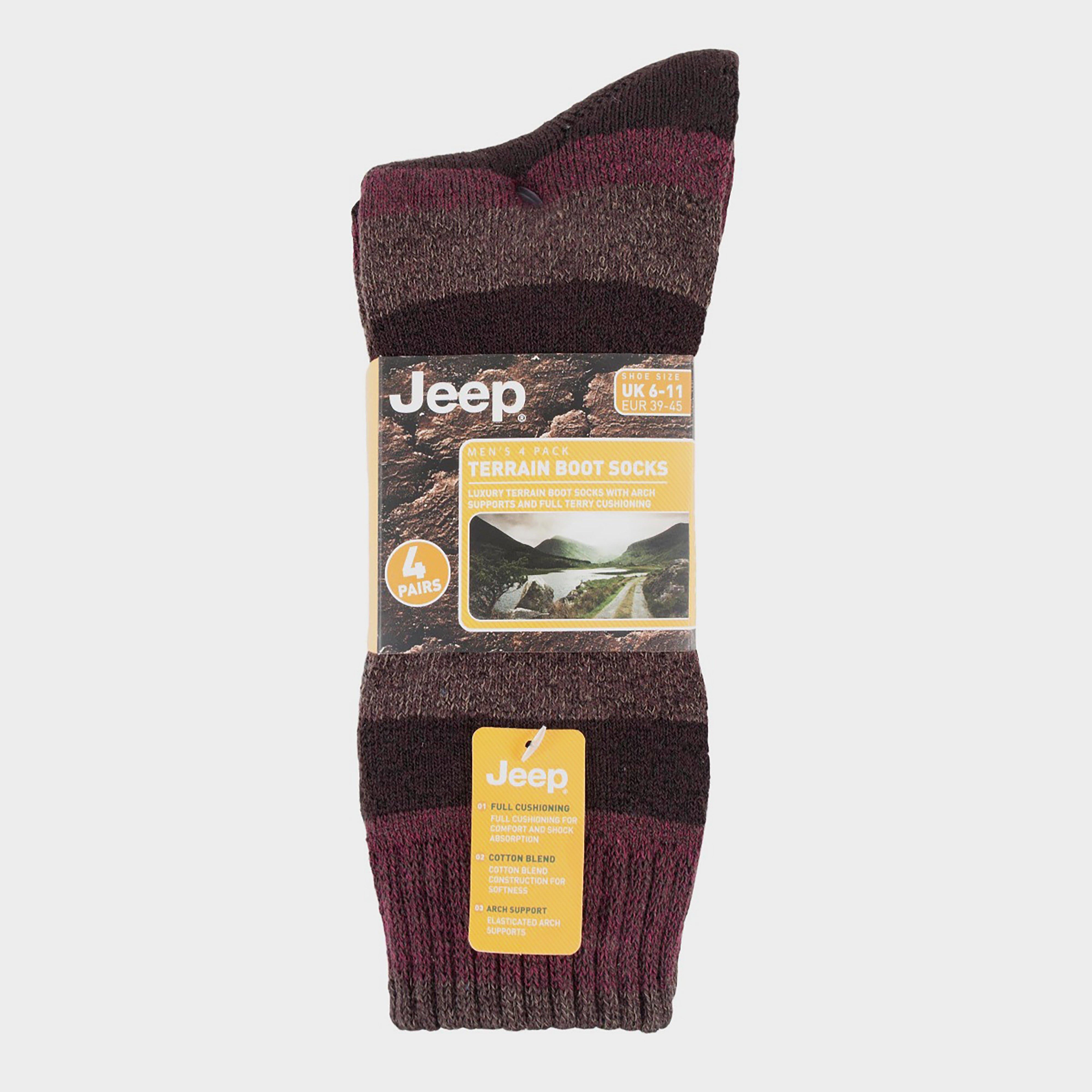 Men’s Performance Boot Socks (4 pairs )