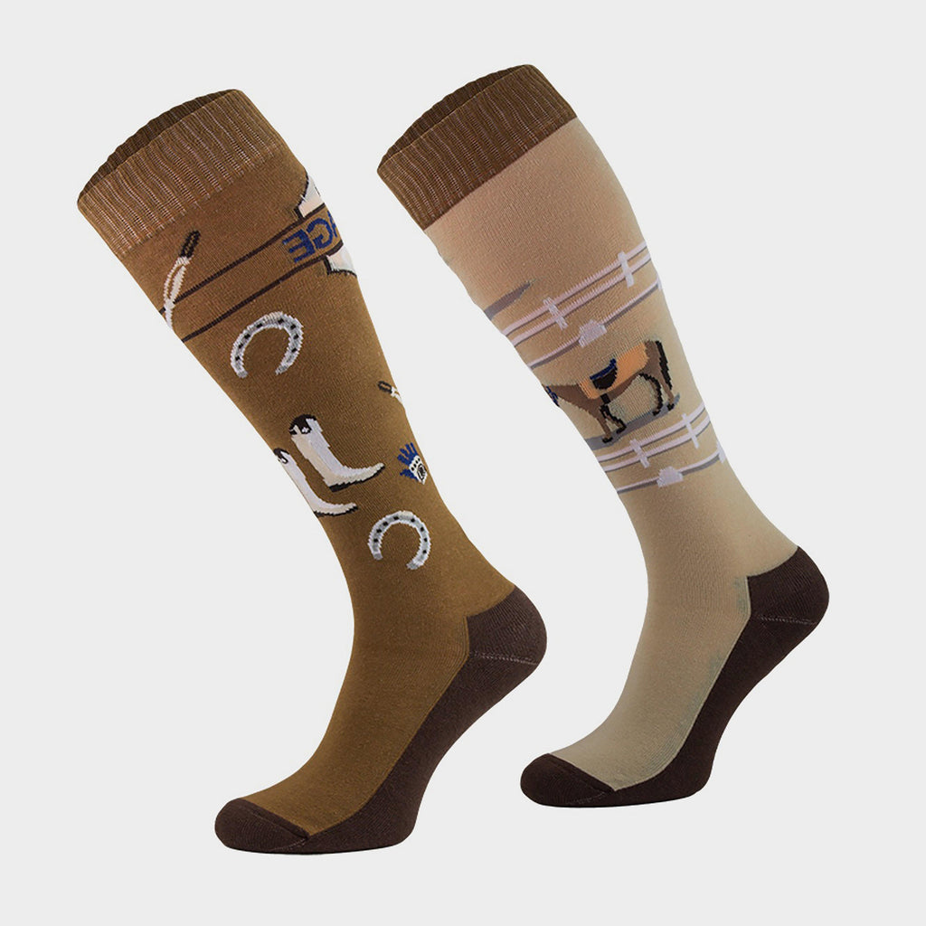 Kids’ Novelty Fun Socks Dressage