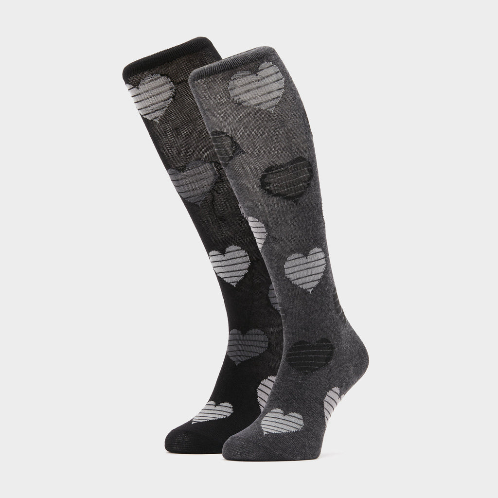 Equestrian Kids Hearts Socks 2 (Pack)