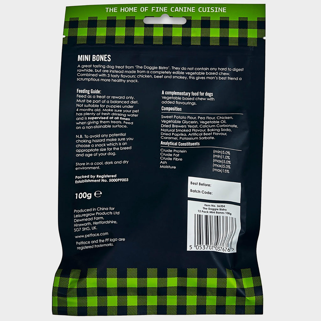 Dogue Bistro Mini Bones 12 Pack