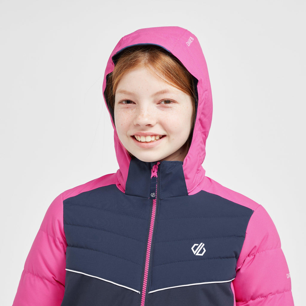 Kids' Cheerful Recycled Waterproof Insulated Ski Jacket