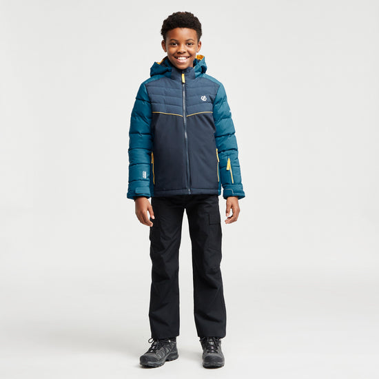 Kids' Cheerful Recycled Waterproof Insulated Ski Jacket