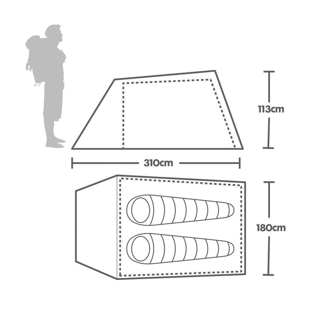Shadow 250 Nightfall Tunnel Tent