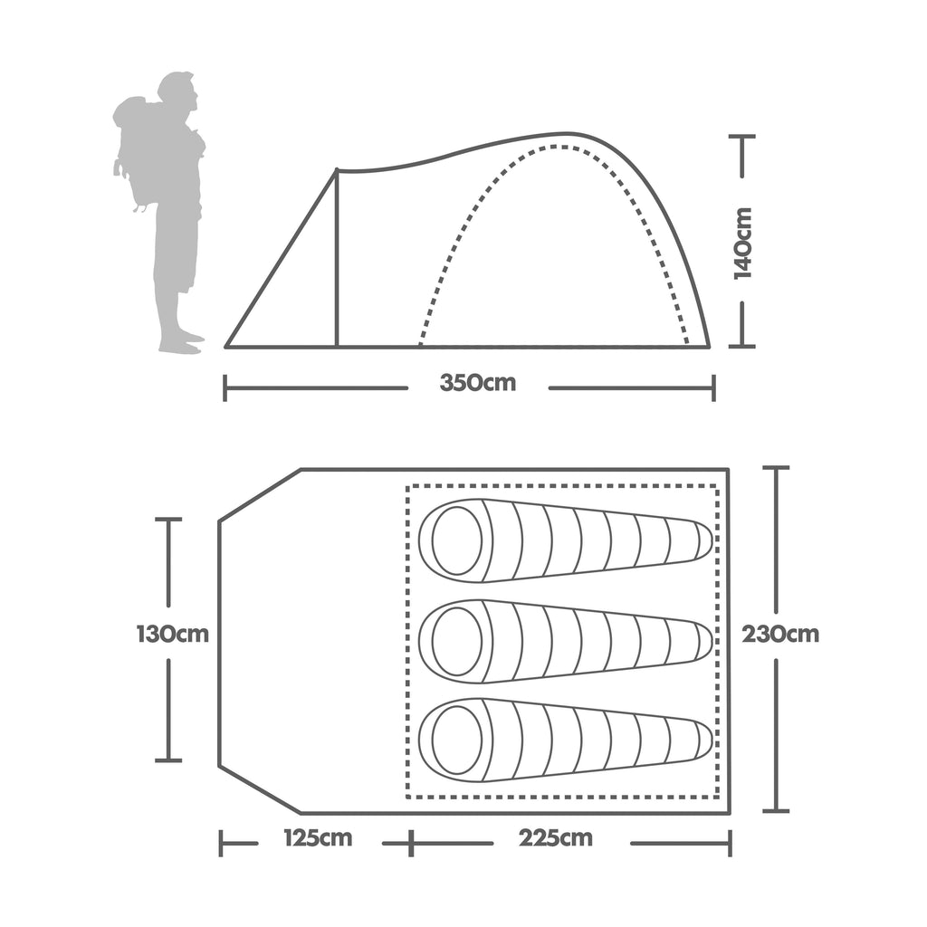 Avon 3 DLX Nightfall Tent