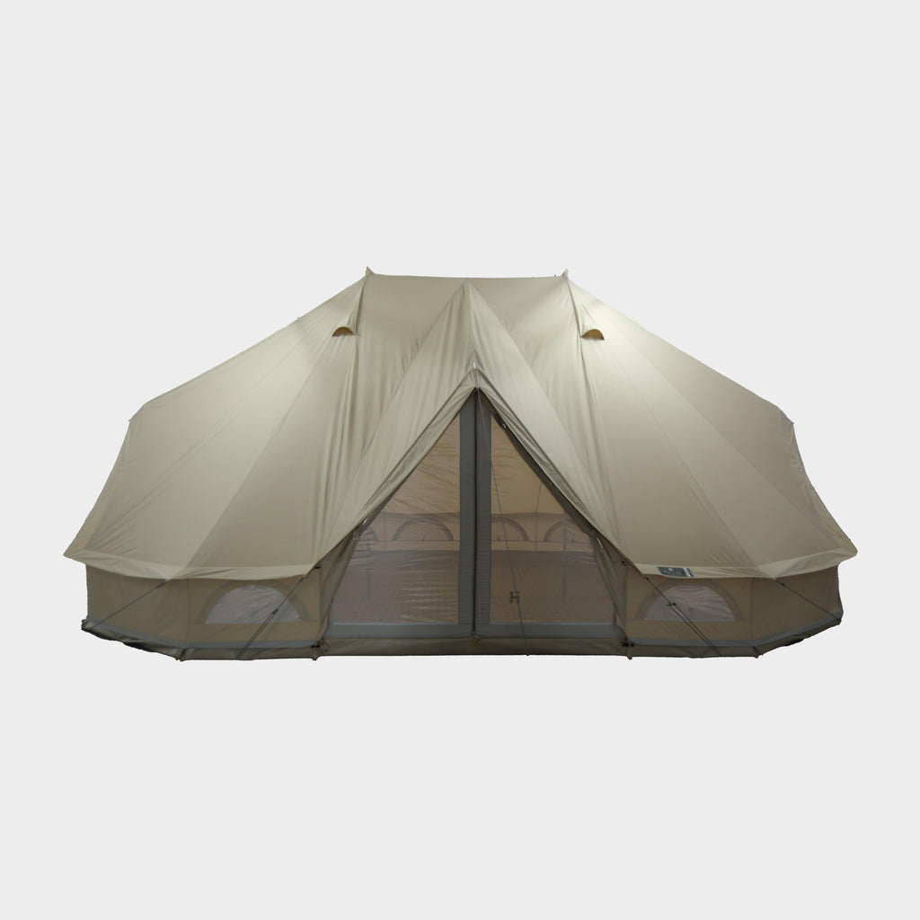 polycotton tents Clear Hi-Gear Emperor 12 Person Polycotton Tent – Millets