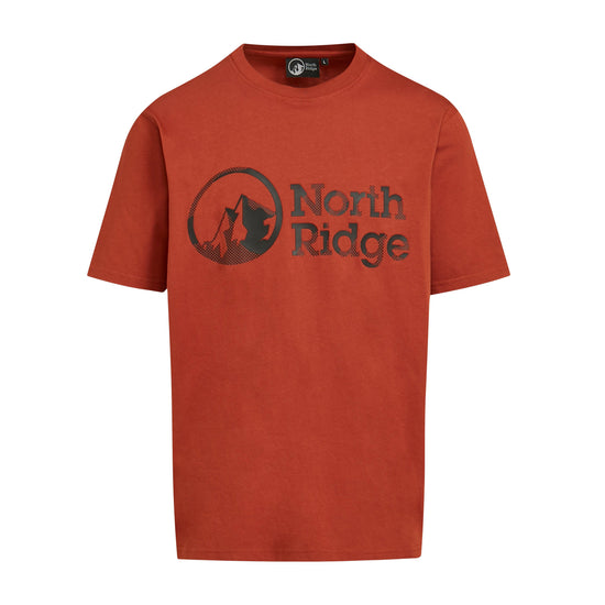 Men’s Mesh Text Logo T-Shirt