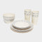Hi Gear 16 Piece Melamine Plastic Dinner