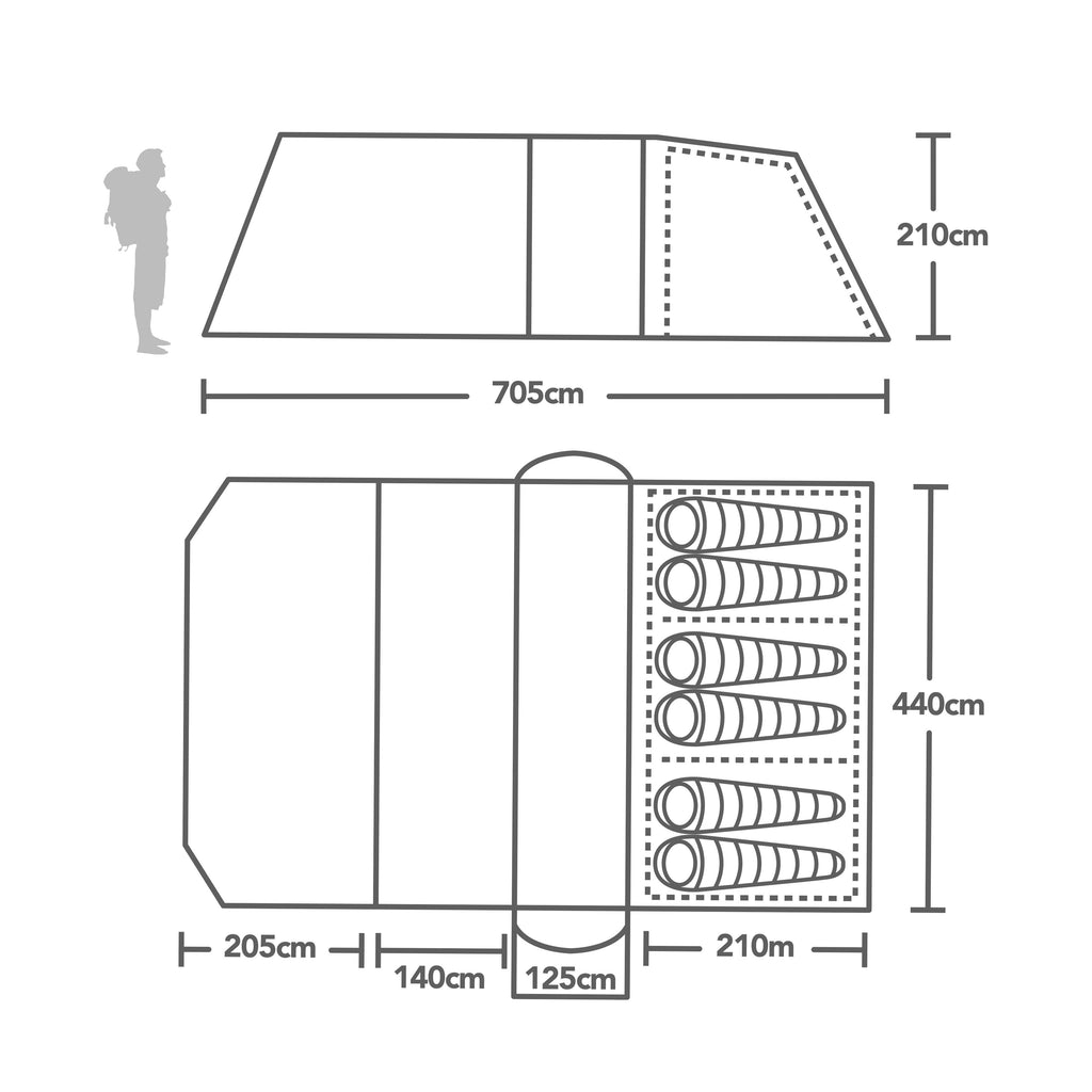 Alderley Air 650XL Tent