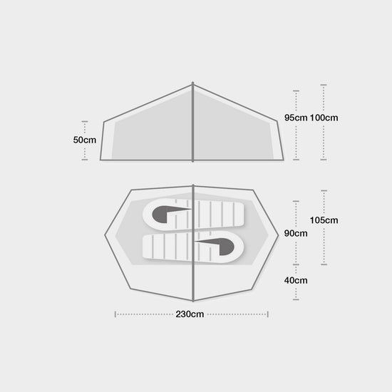 Laser Compact 2 Seam Tent