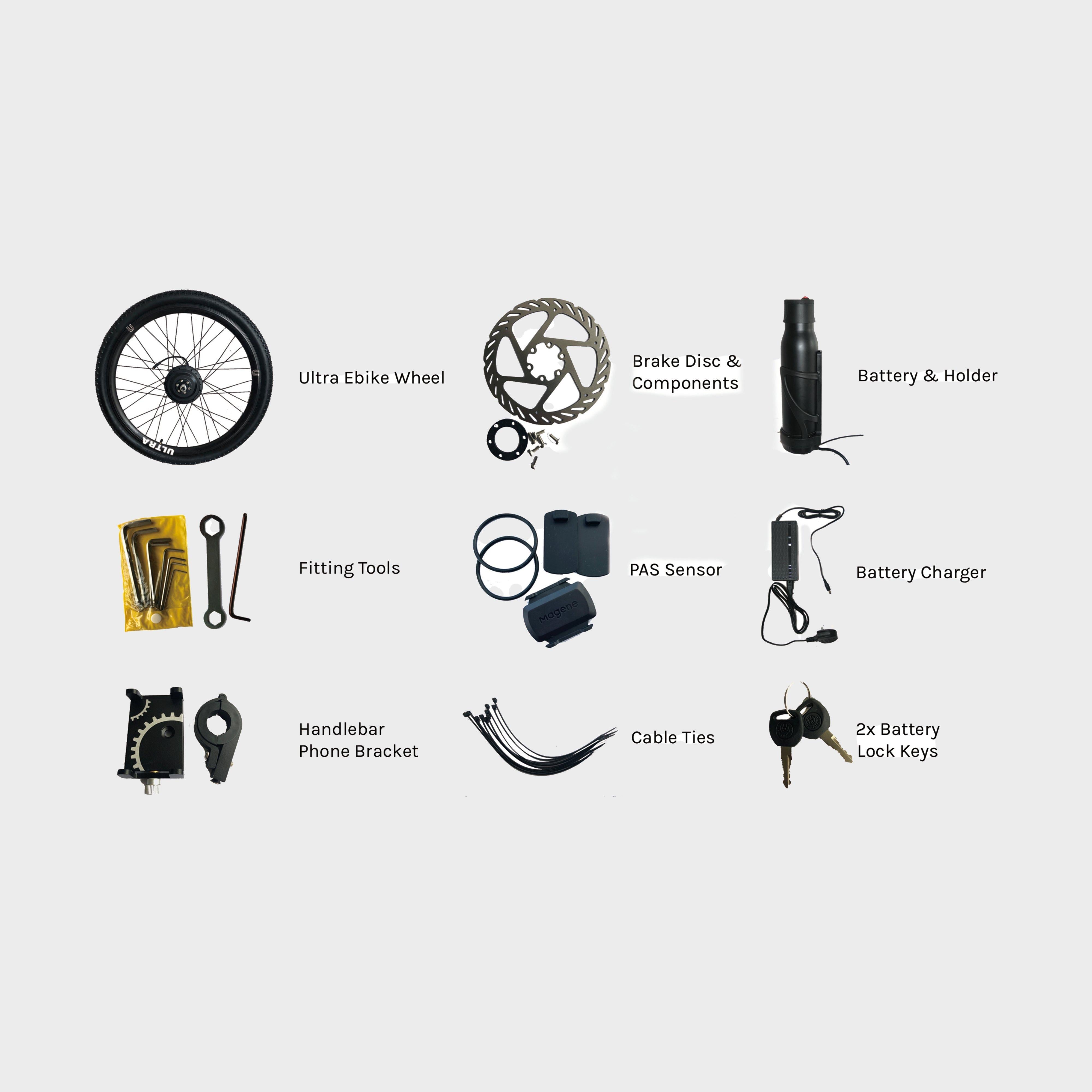 The Complete Ultra Ebike Kit – 26”