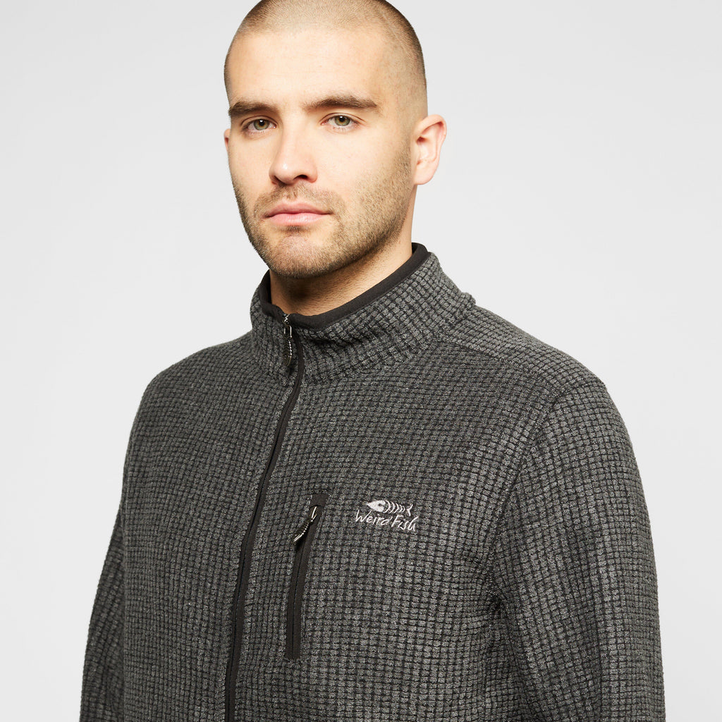 Men’s Rossten Recycled Full Zip Grid Fleece