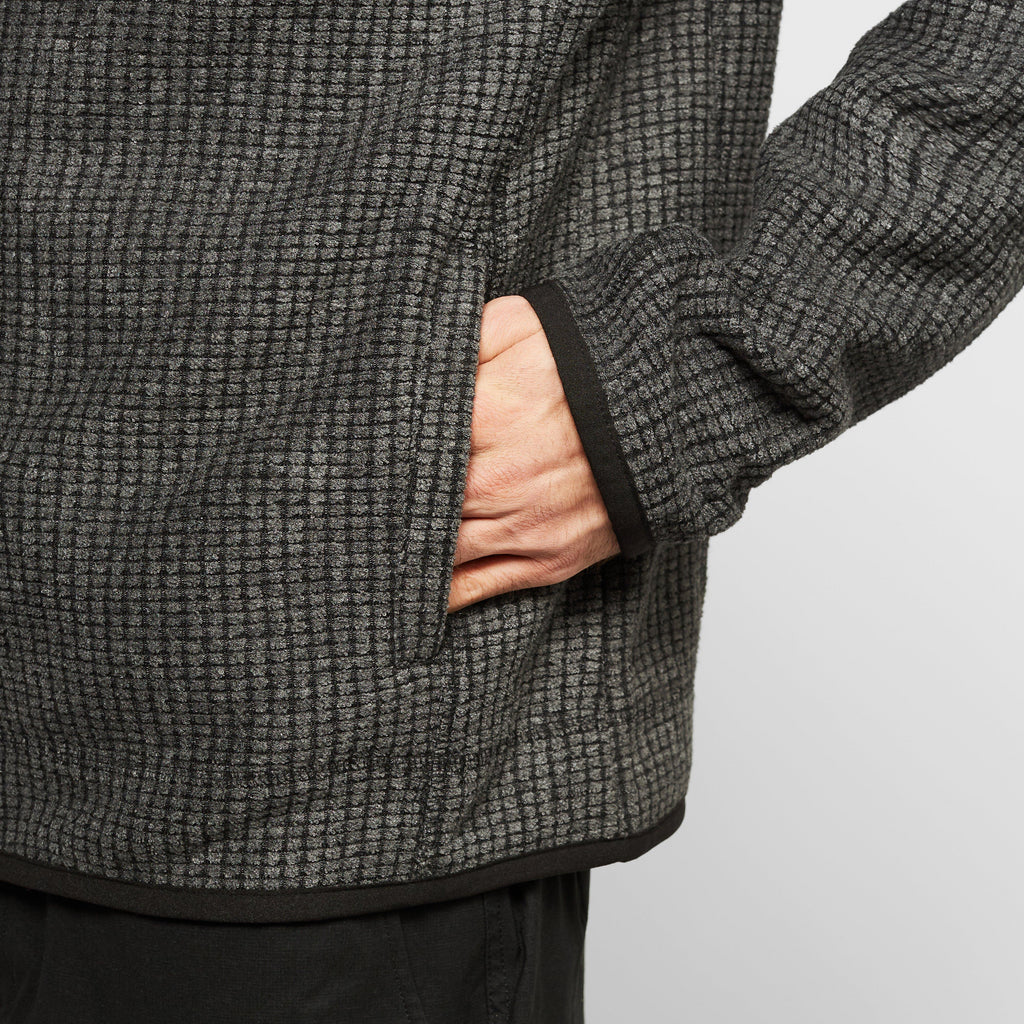 Men’s Rossten Recycled Full Zip Grid Fleece