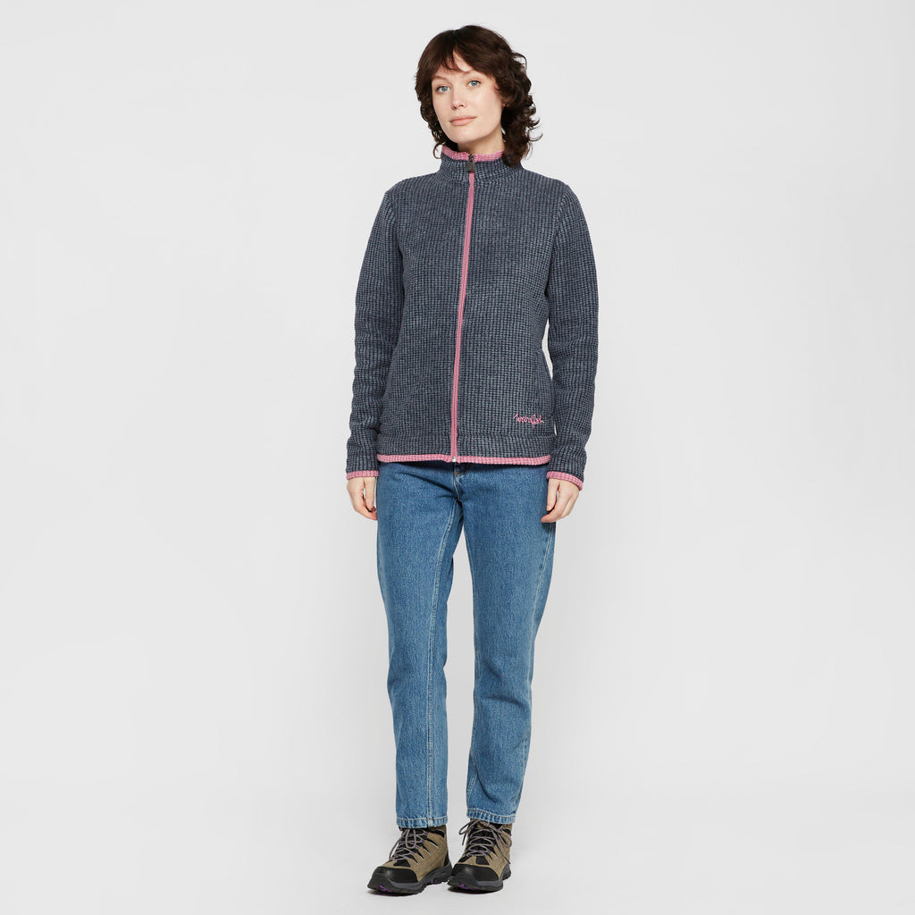 Women’s Ariana Grid Full Zip Fleece