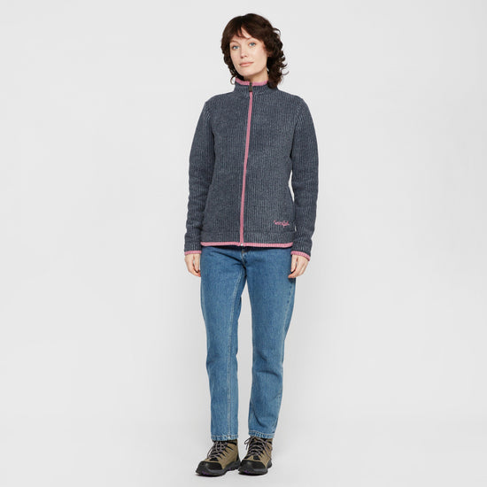 Women’s Ariana Grid Full Zip Fleece