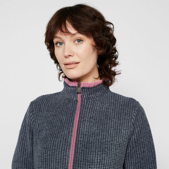 Women’s Ariana Grid Full Zip Fleece