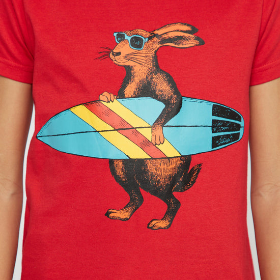 Kids' Surf Rabbit T-Shirt