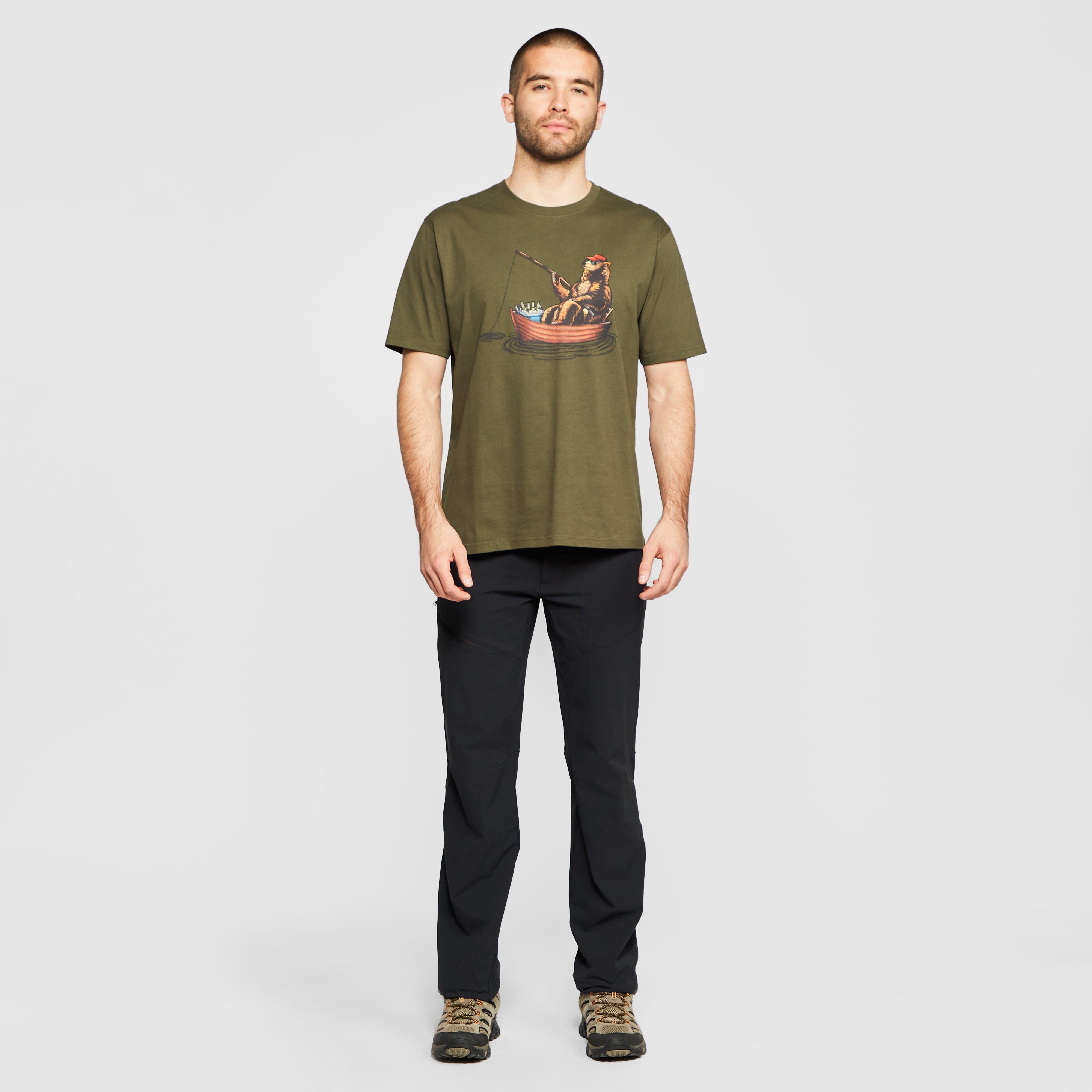 Men's Fishing Bear T-Shirt