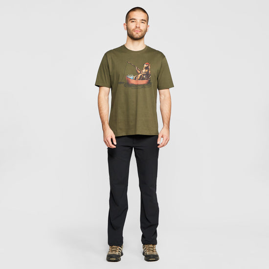 Men's Fishing Bear T-Shirt