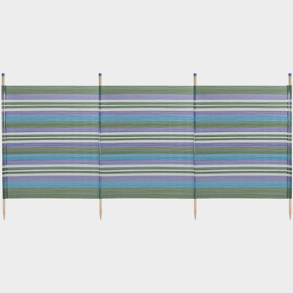 4 Pole Windbreak in Blue Stripe