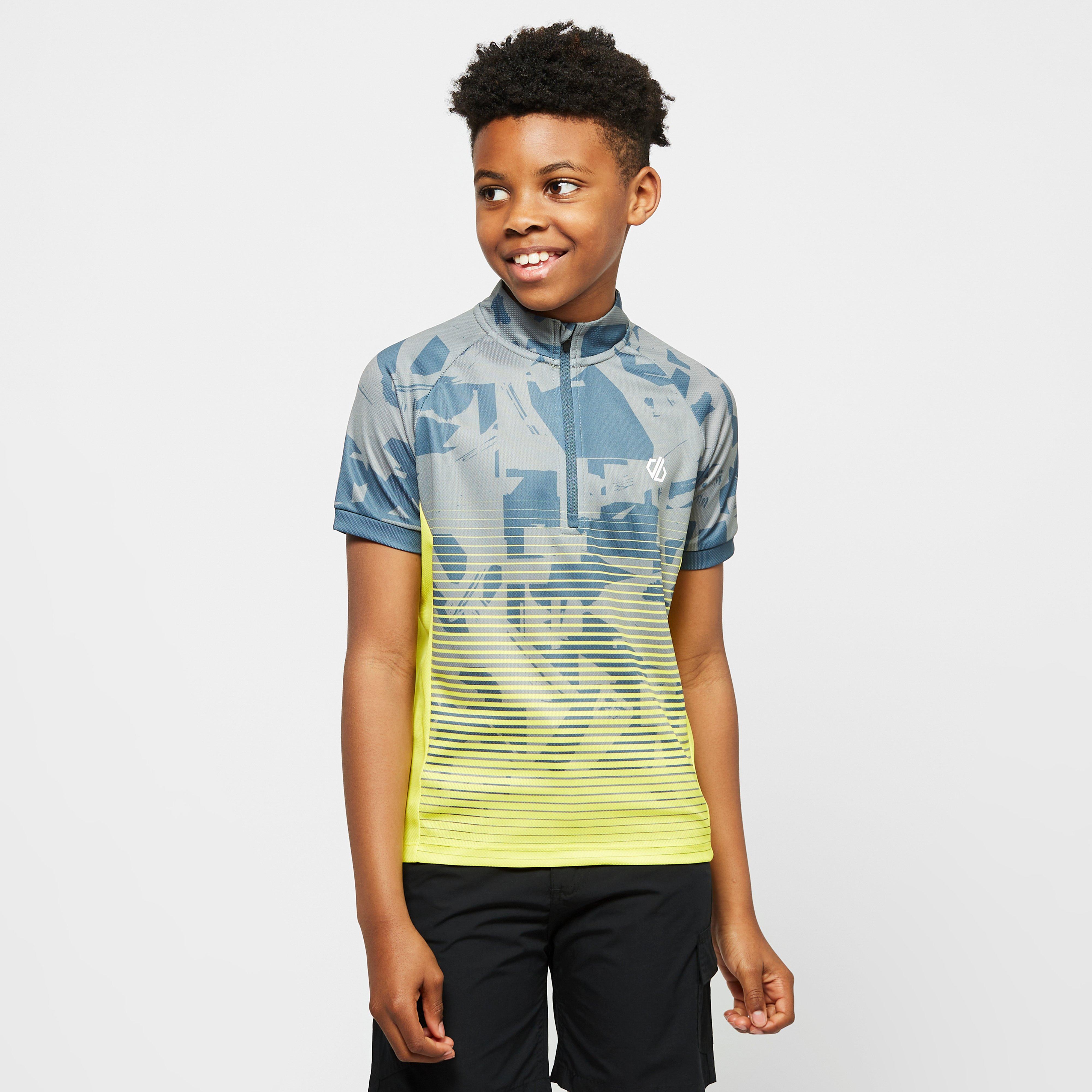 Kids' Go Faster Half Zip Cycle Jersey