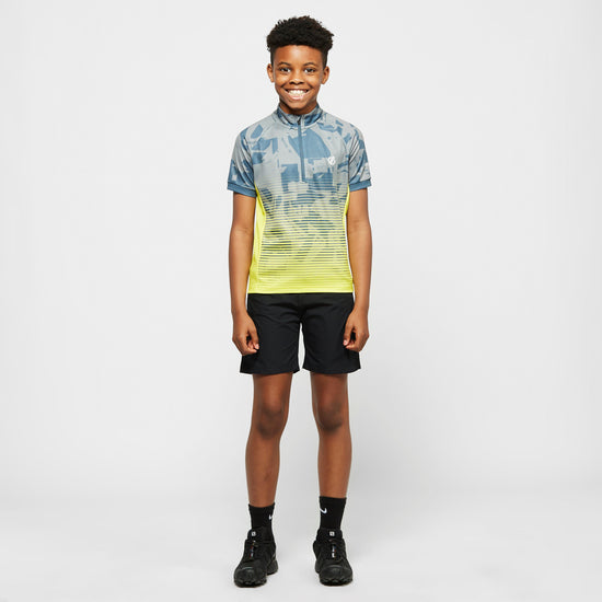 Kids' Go Faster Half Zip Cycle Jersey