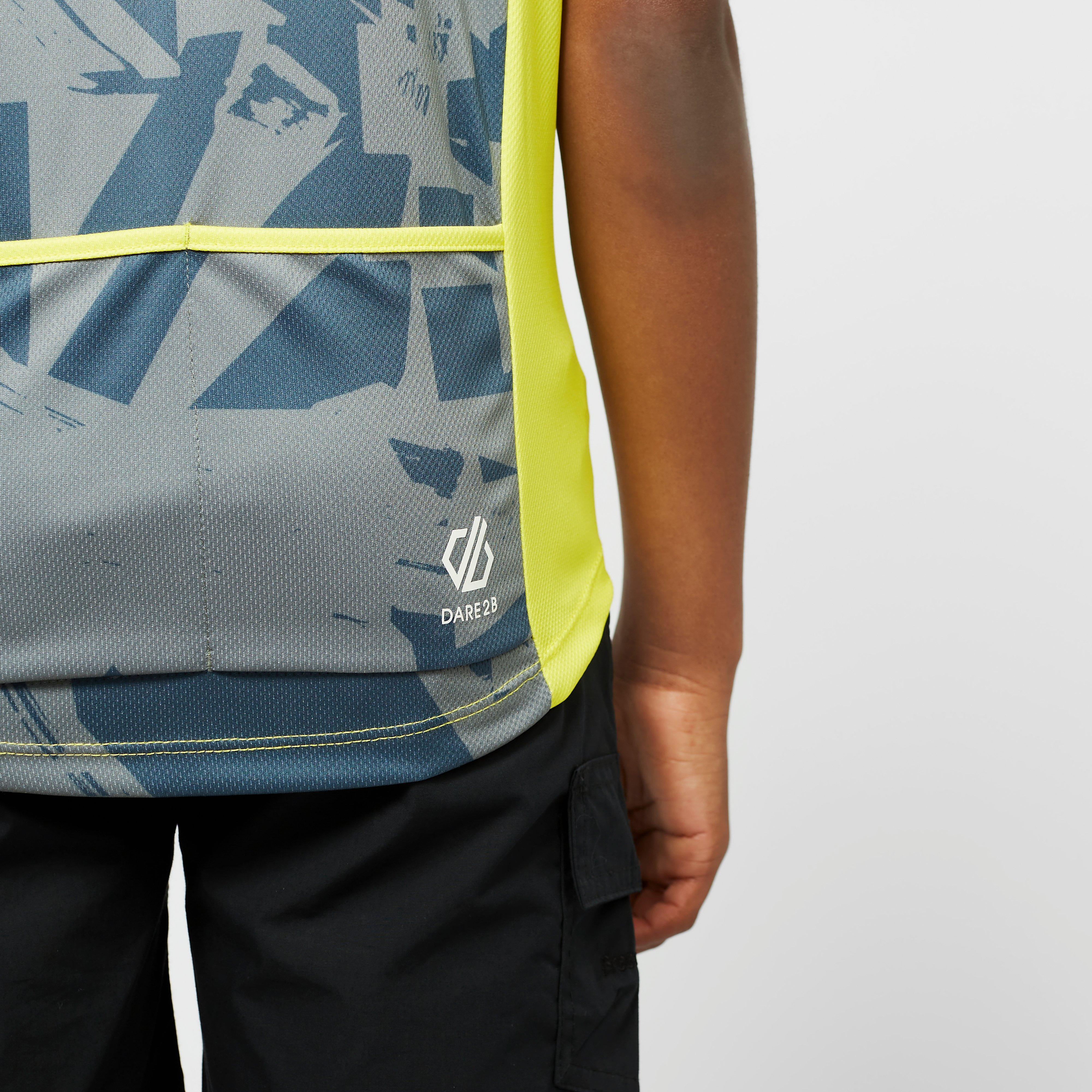 Kids' Go Faster Half Zip Cycle Jersey
