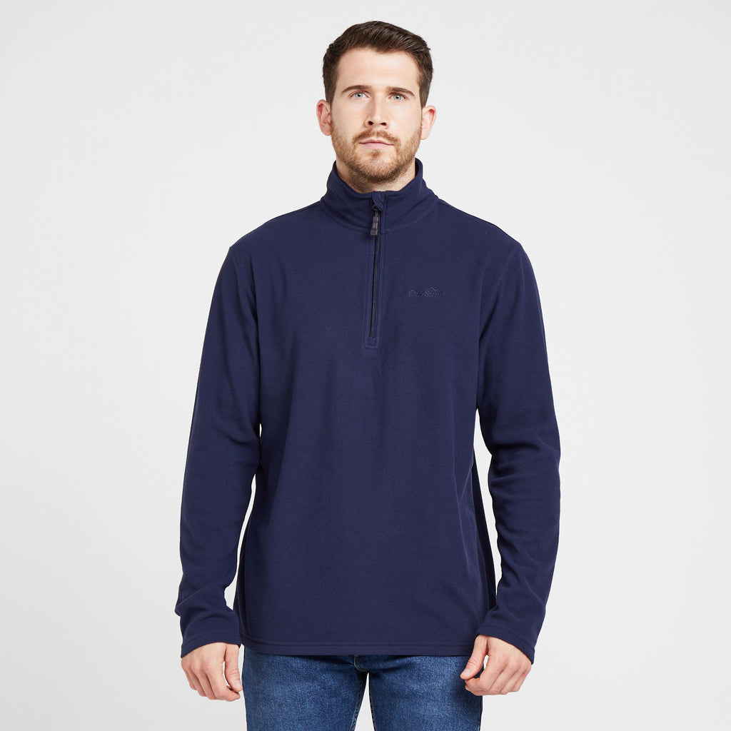Navy Peter Storm Men s Bracken Half Zip Fleece Millets navy-peter-storm-men-s-bracken-half-zip-fleece-millets