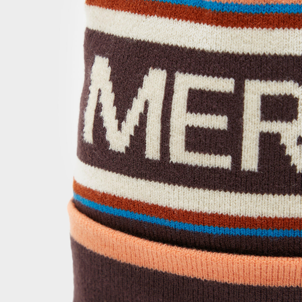 College Pom Beanie