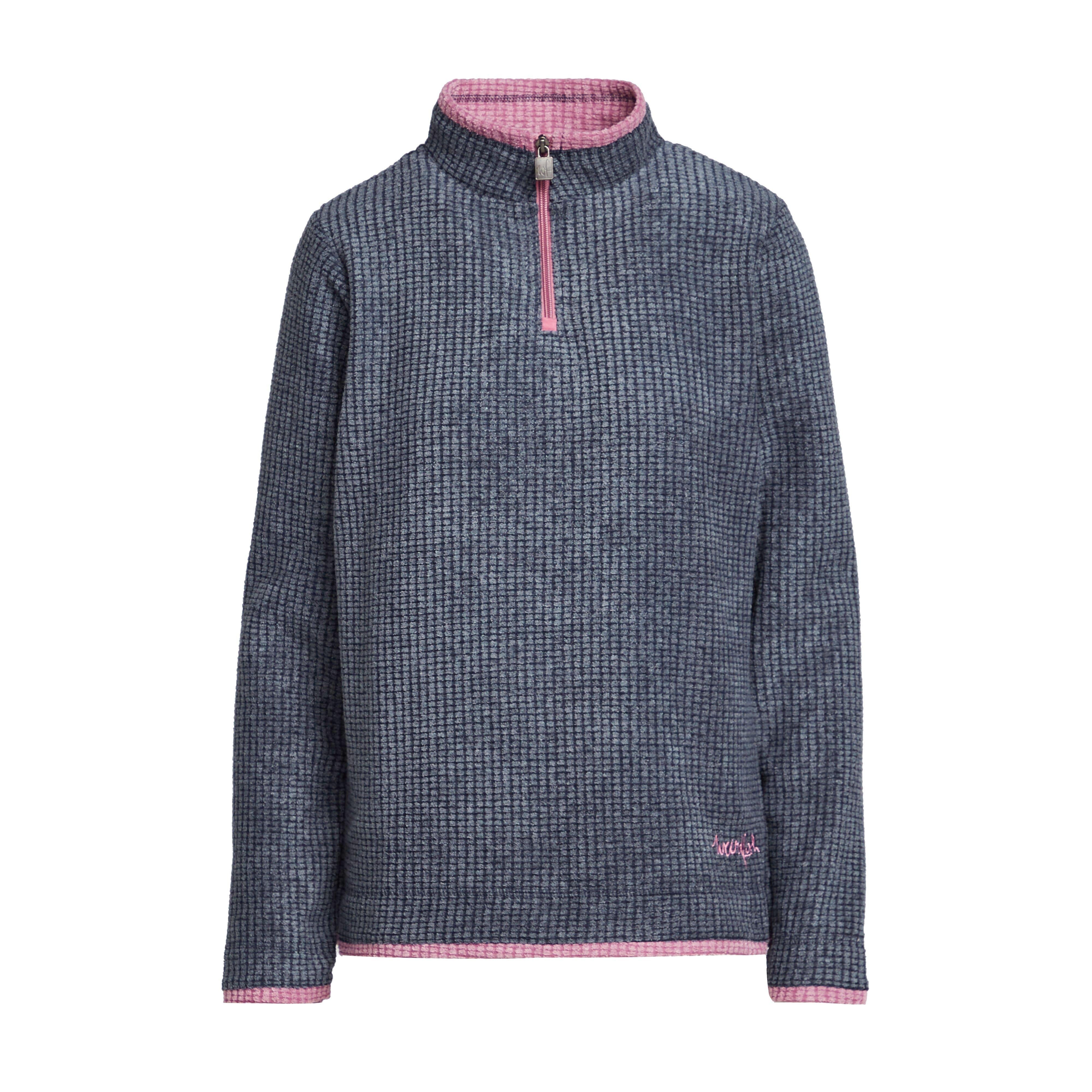 Women's Lynda Grid Half Zip Grid Fleece