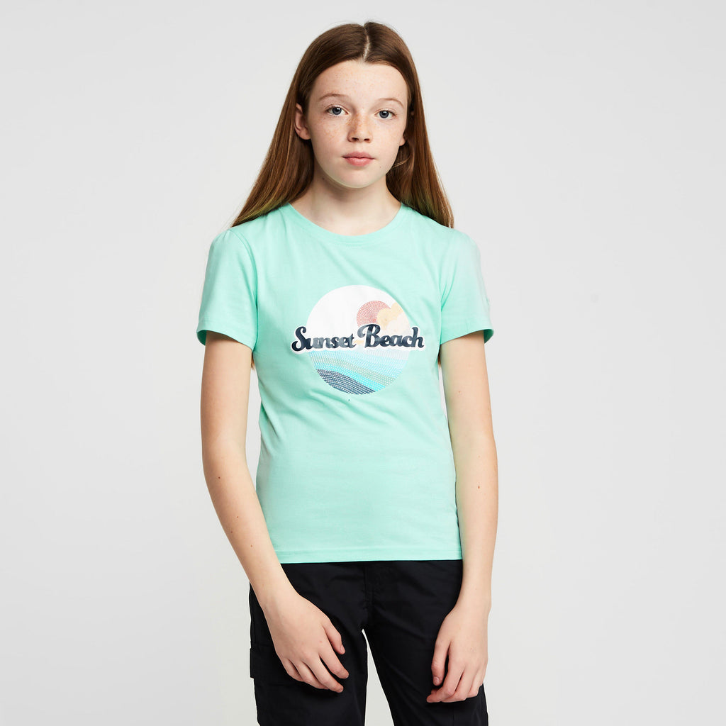 Kids' Bosley V T-Shirt Aruba Blue