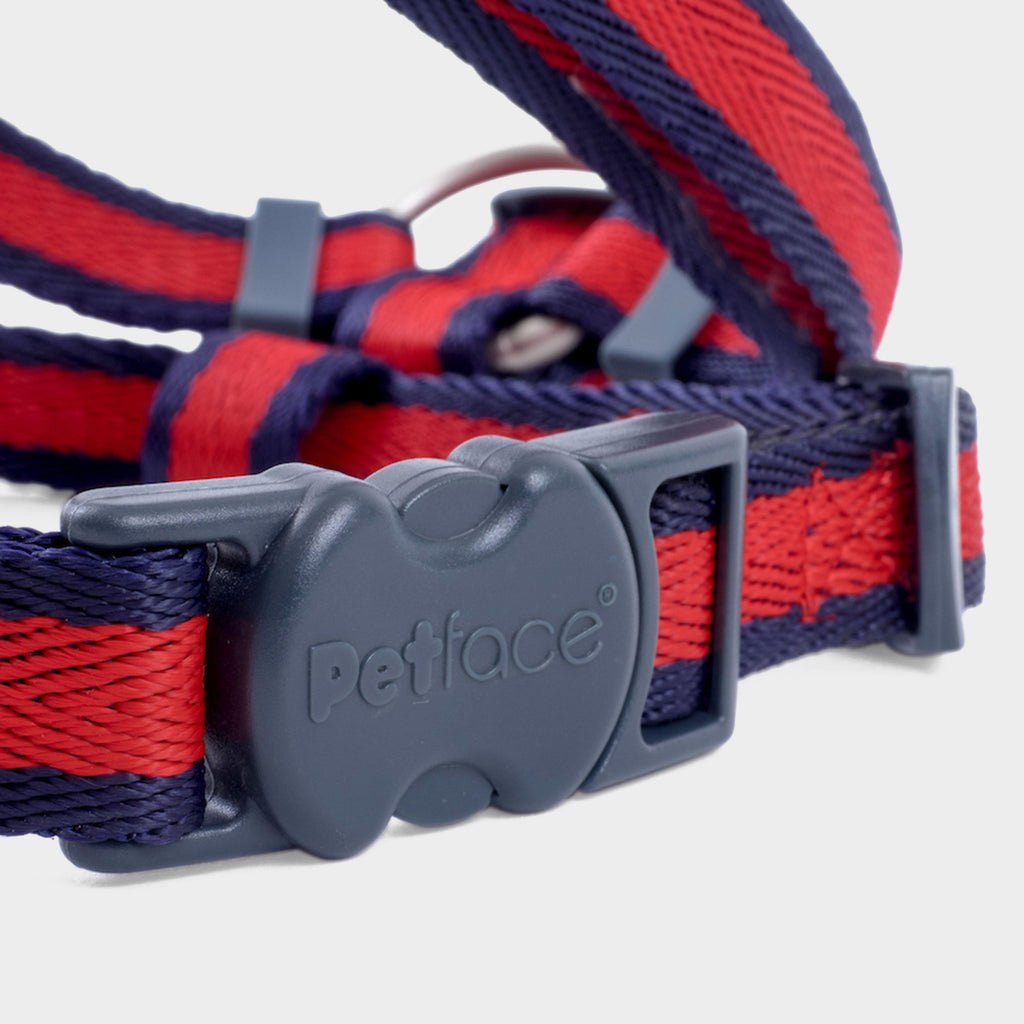 Scarlet Stripe Dog Harness – Large