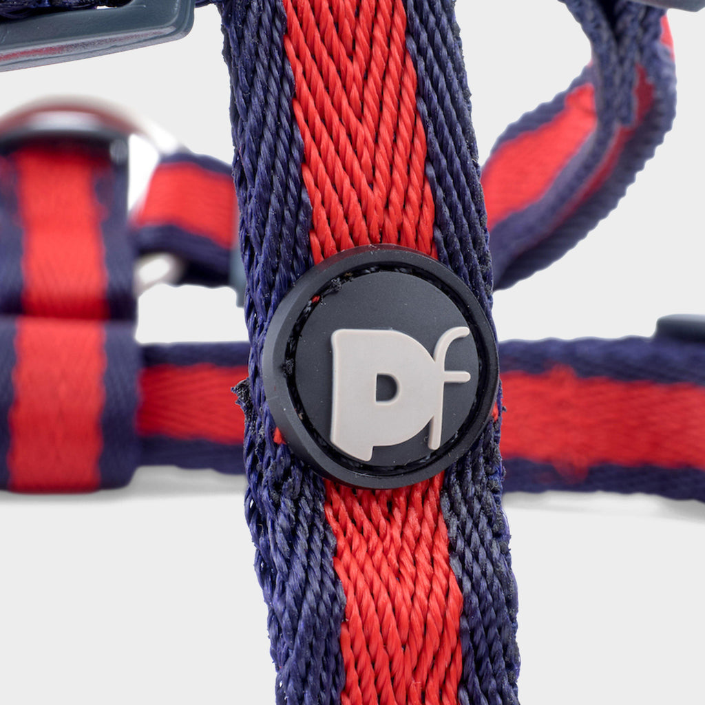 Scarlet Stripe Dog Harness – Medium