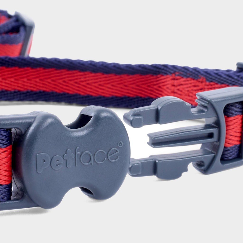 Scarlet Stripe Dog Harness – Medium
