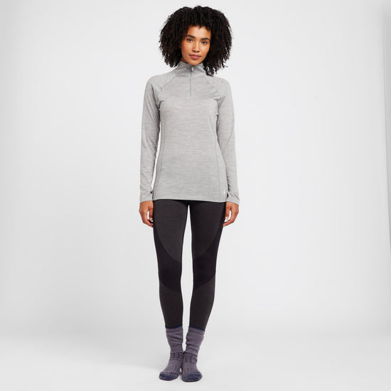 Women’s All Season Merino Long Sleeve 1/4 Zip Baselayer