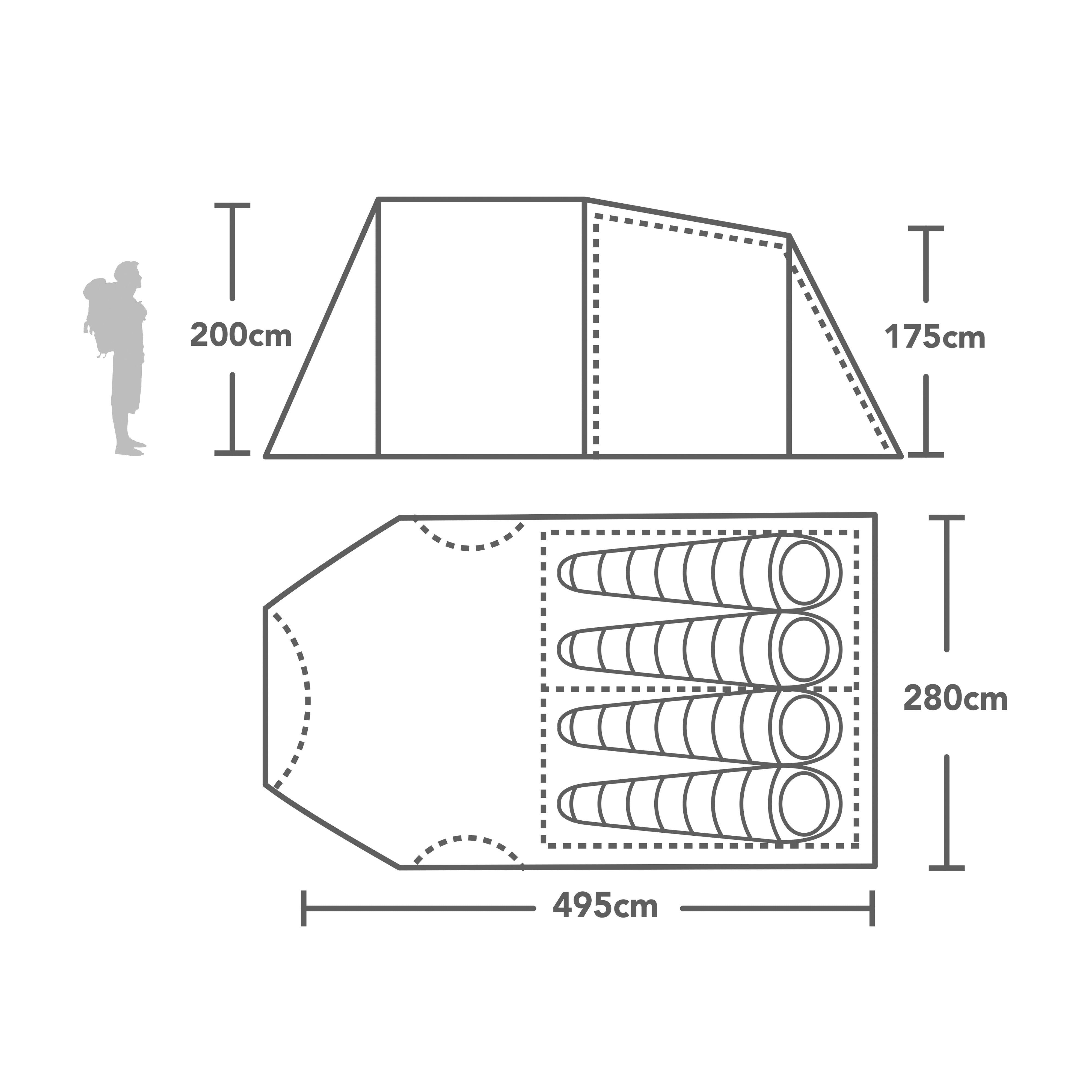 Air 400 Nightfall Tent