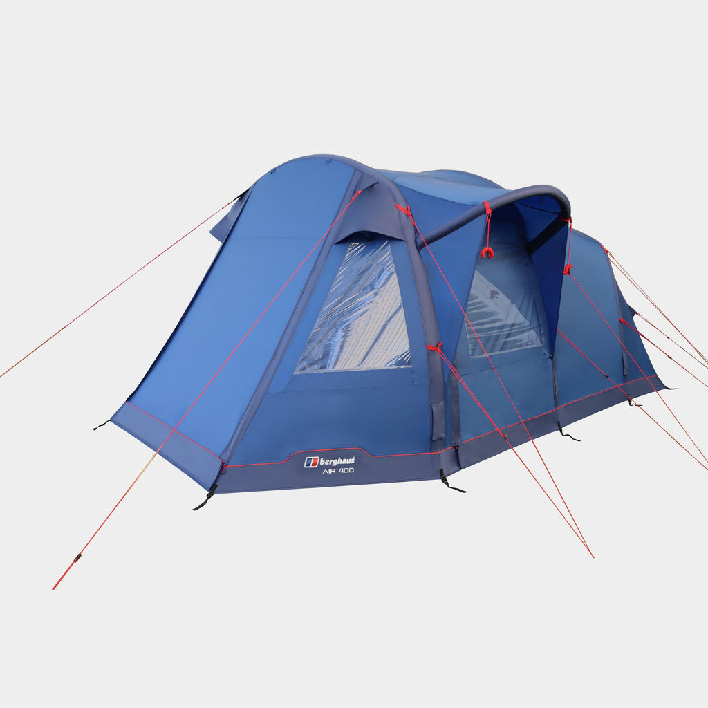 berghaus 6.1 nightfall air tent Blue Berghaus Air 400 Nightfall Tent – Millets