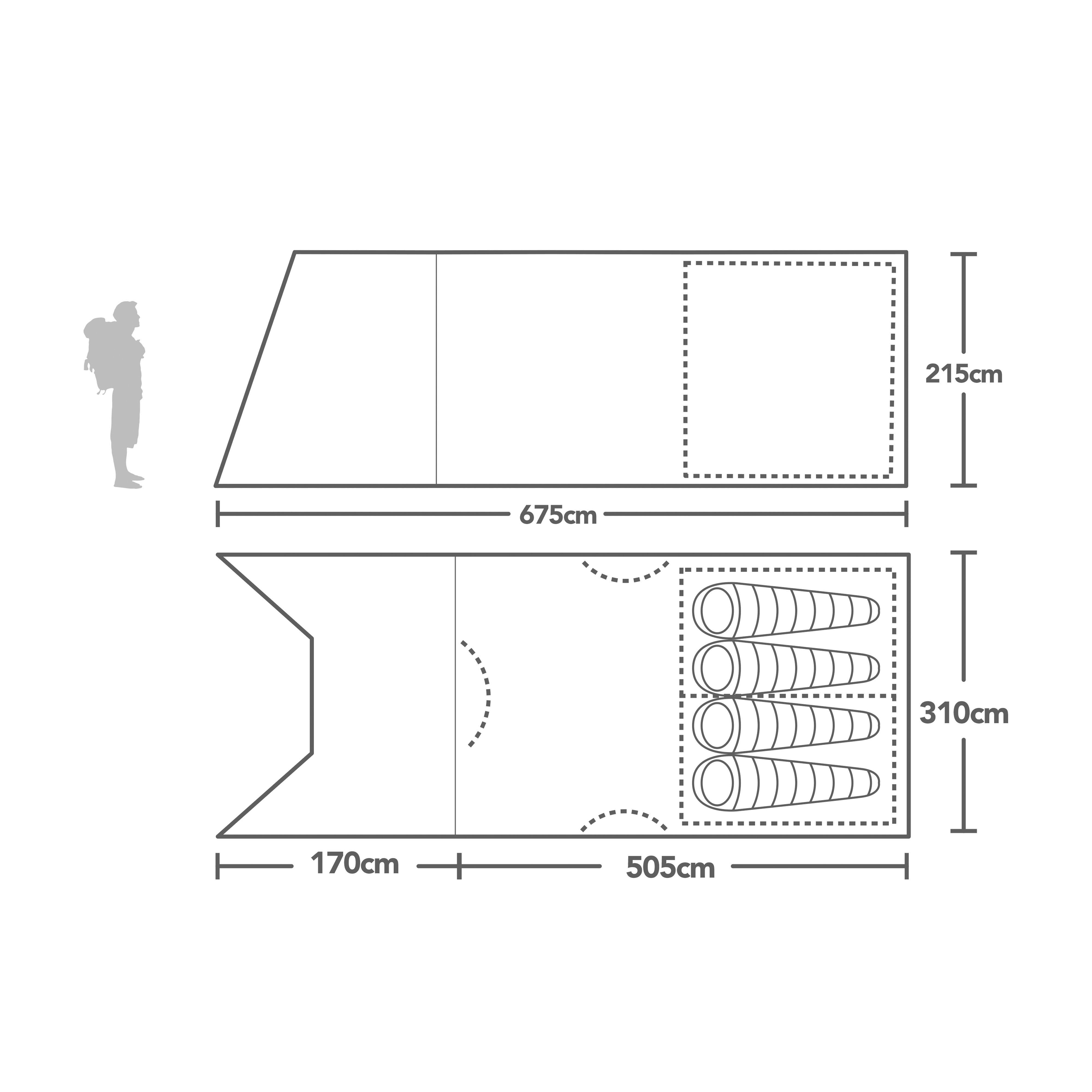Air 400XL Nightfall® Tent