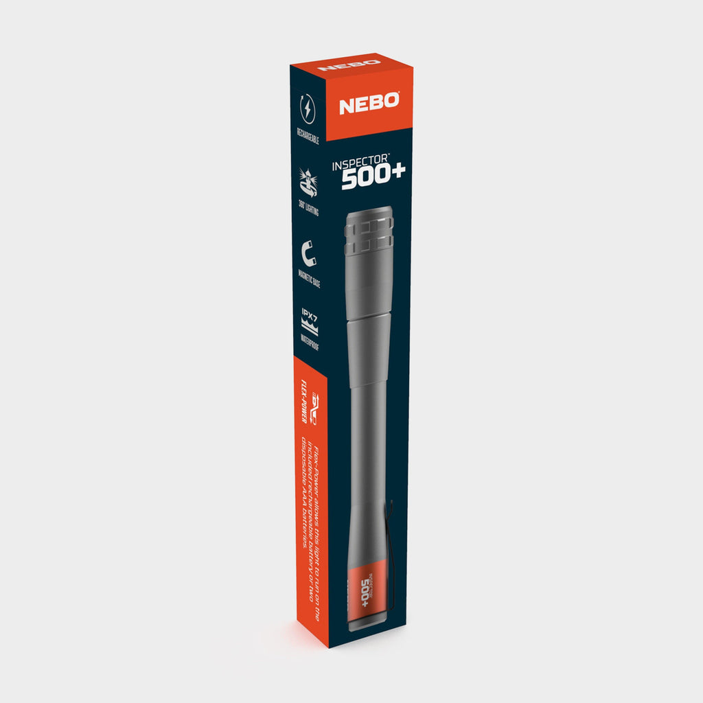 Inspector 500+ Rechargeable LED Flashlight