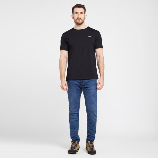 Men’s Back Logo T-Shirt in Black